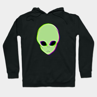 Glitchy Alien Hoodie